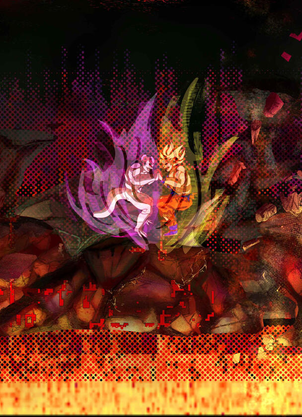 Namek: Stage 2 (Triptych poster)