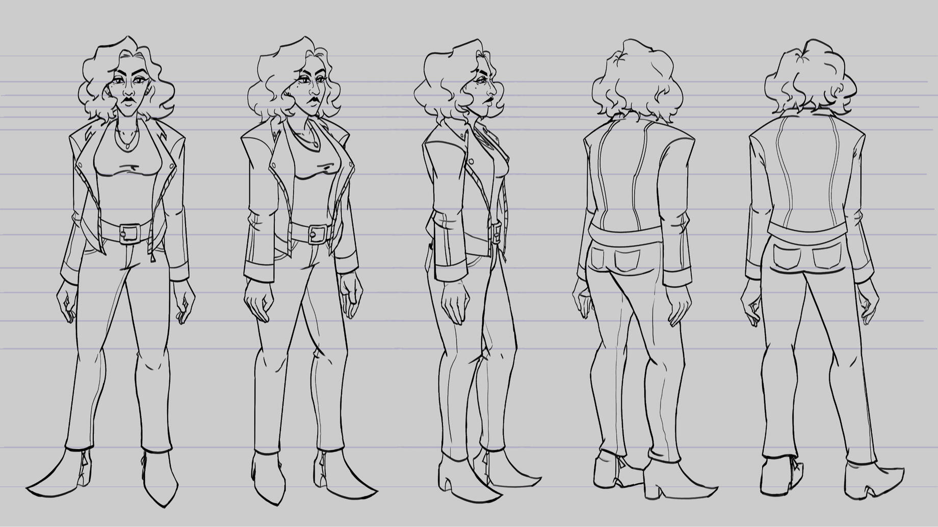 Rosa Diaz Turnaround