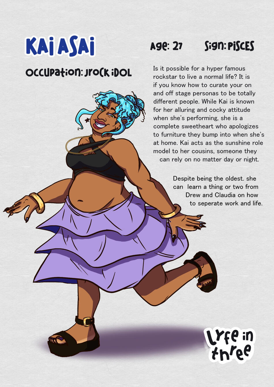 Kai Character Description